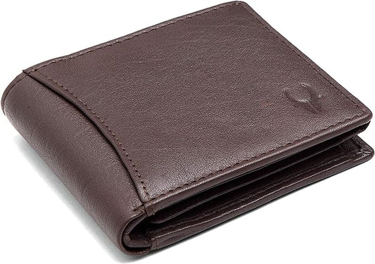 WildHorn India Brown Leather Men's Wallet