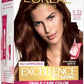 L'Oréal Paris Hair Colour, Radiant At-Home Hair Colour with up to 100% Grey Coverage, Excellence Creme, 5.32 Caramel Brown, 72ml+100g