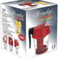 WONDER Steam Inhaler Professional Plastic Vaporizer, Red