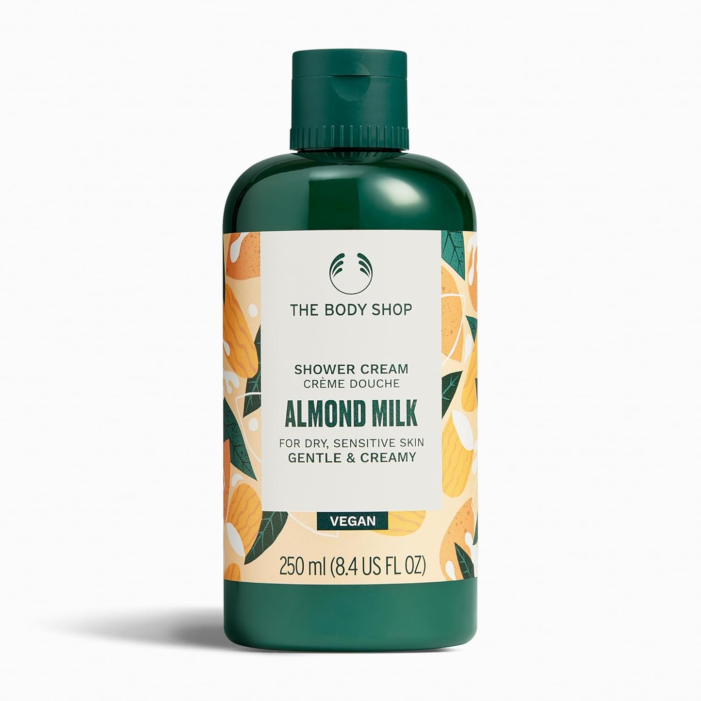 The Body Shop Almond Milk & Honey Soothing & Caring Shower Cream, 250 ml