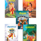 My First Mythology Tale (Illustrated) (Set of 5 Books) (Hindi) - Mahabharata, Krishna, Hanuman, Ganesha, Ramayana - Story Book for Kids