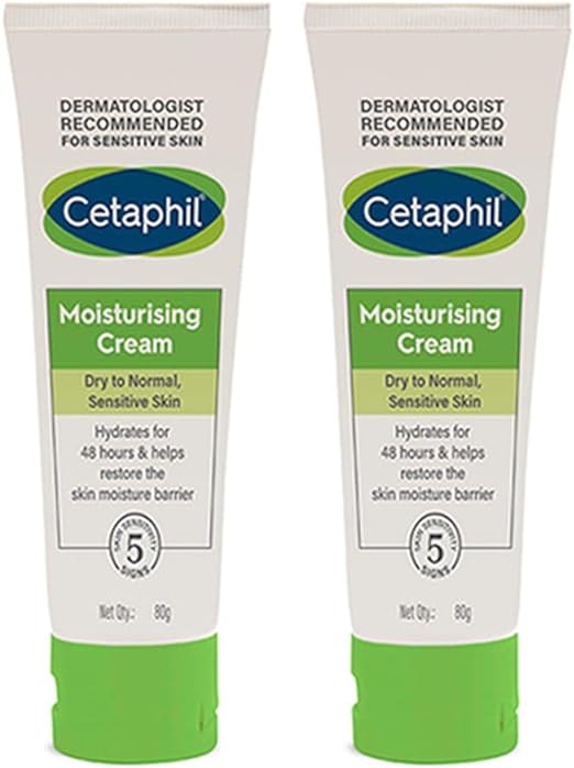 Cetaphil Moisturising Cream (80g),( Pack Of 2)