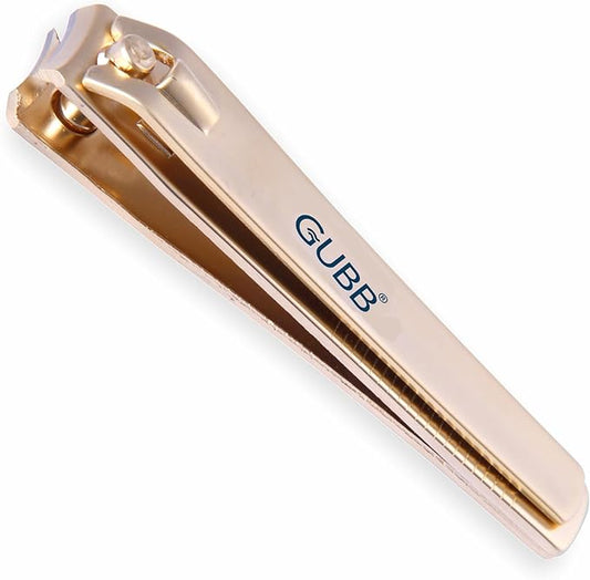 GUBB Nail Clipper For Men & Women - Fits naturally, Cuts precisely - Gold