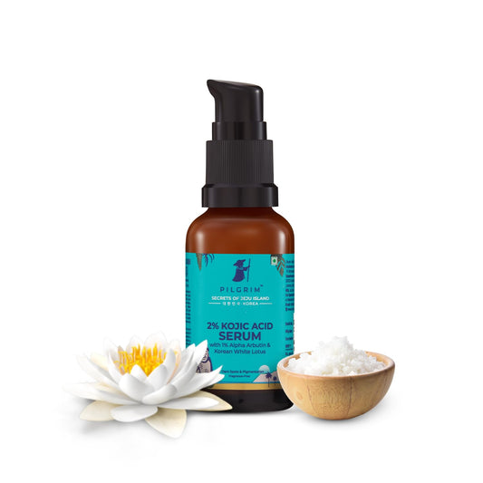 Pilgrim 2% Kojic Acid Serum for face, 30 ml