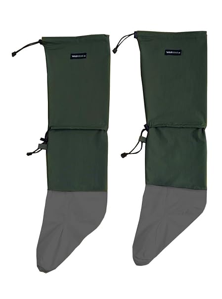 wildroar Anti Leech Socks-Deep Olive-Water Repellent