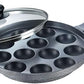 Prestige Omega Select Plus Non-Stick Paniyarakkal with Lid (240 mm, Black)