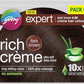 Godrej Expert Rich Crème Hair Colour Shade 4.06 Dark Brown, Pack of 4