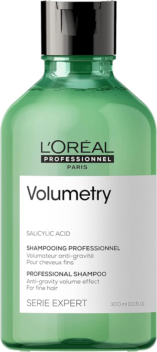 L’Oréal Professionnel | Volumetry Volumizing Shampoo | Removes Build Up & and Cleanses Scalp | With Salicylic Acid |300ml