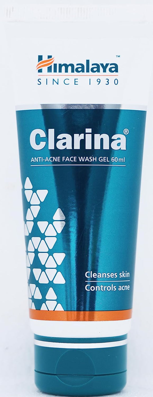 Clarina - Tube of 60 Ml Anti-Acne Facewash Gel