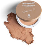 Mamaearth Glow Oil Control Compact Powder SPF 30 with Vitamin C & Turmeric for 2X Instant Glow - 9 g (Ivory Glow)