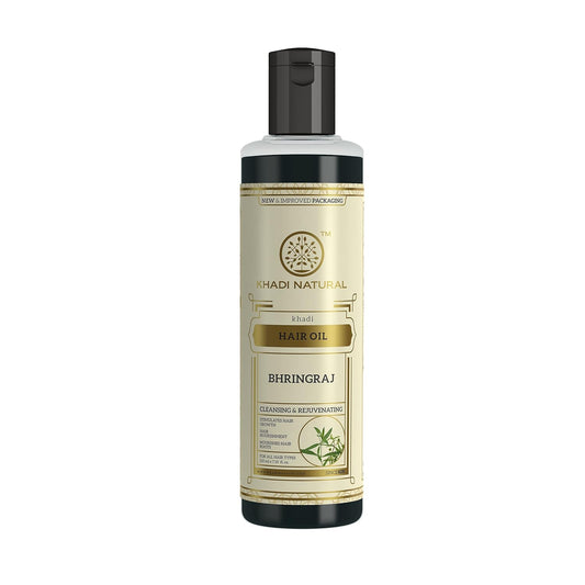 Khadi Natural Ayurvedic Bhringraj Hair Oil, 210 ml