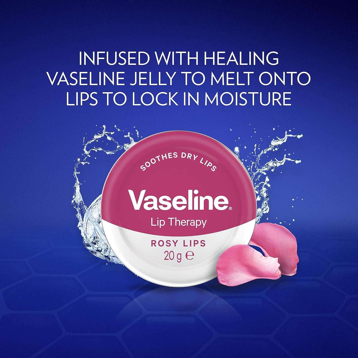 Vaseline Lip Therapy Rosy Lips with Rose and Almond Oil 20g / 0.70 oz
