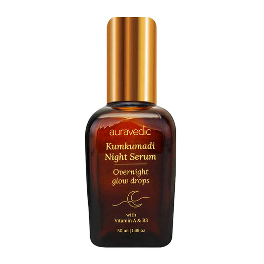 Auravedic Kumkumadi Tailam Retinol Face Serum For Pigmentation and Dark Spot 50ml Niacinamide Serum