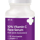 The Derma Co 10% Vitamin C Face Serum with Vitamin C, 5% Niacinamide & Hyaluronic Acid for Skin Radiance - 10ml