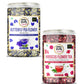Online Quality Store Natural Hibiscus Flower Tea-100 gm & Butterfly Pea Flower Tea- 100 gm