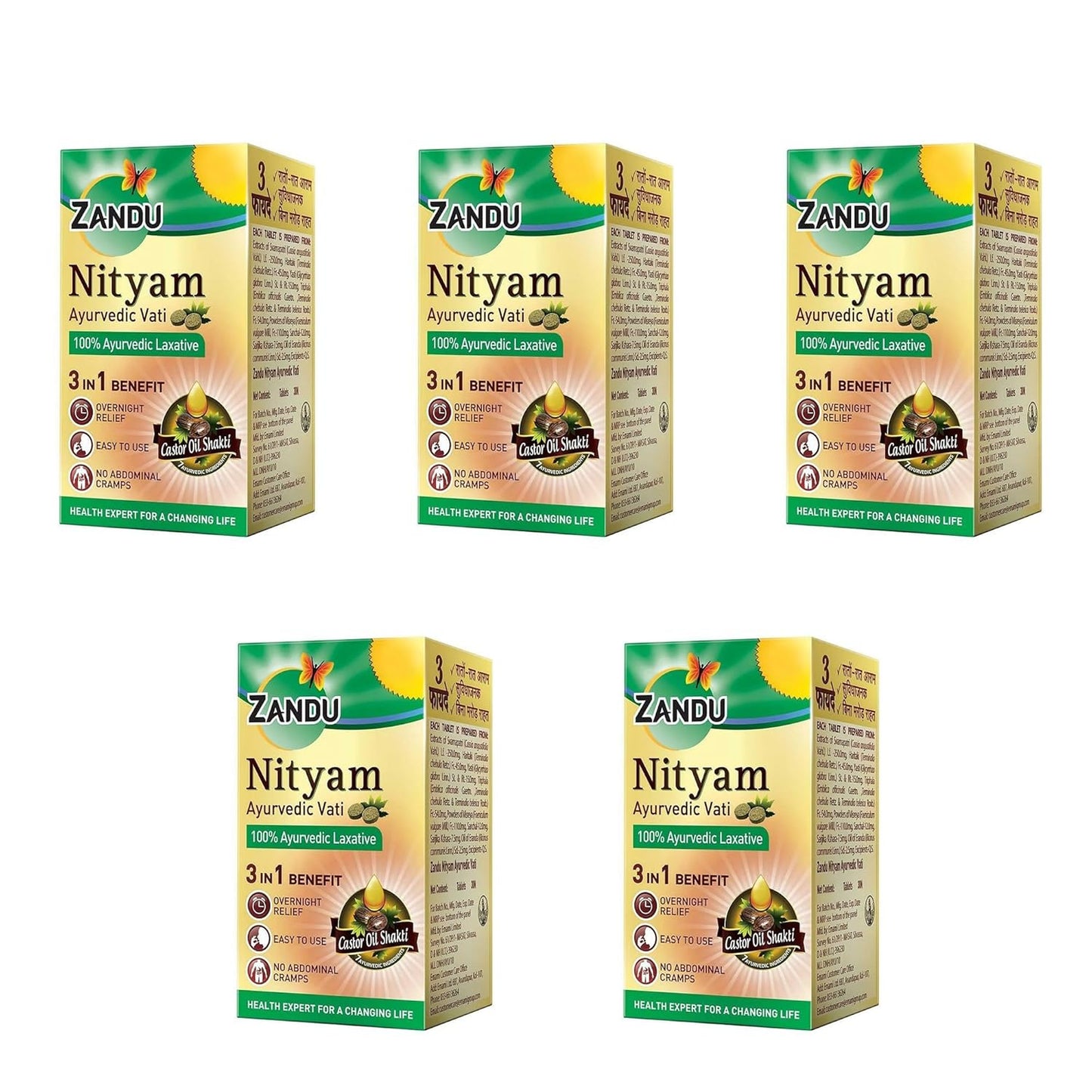 Zandu Nityam Ayurvedic Vati 30 Tablets