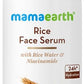 Mamaearth Rice Face Serum for Glowing Skin With Rice Water & Niacinamide for Glass Skin 30 ml,