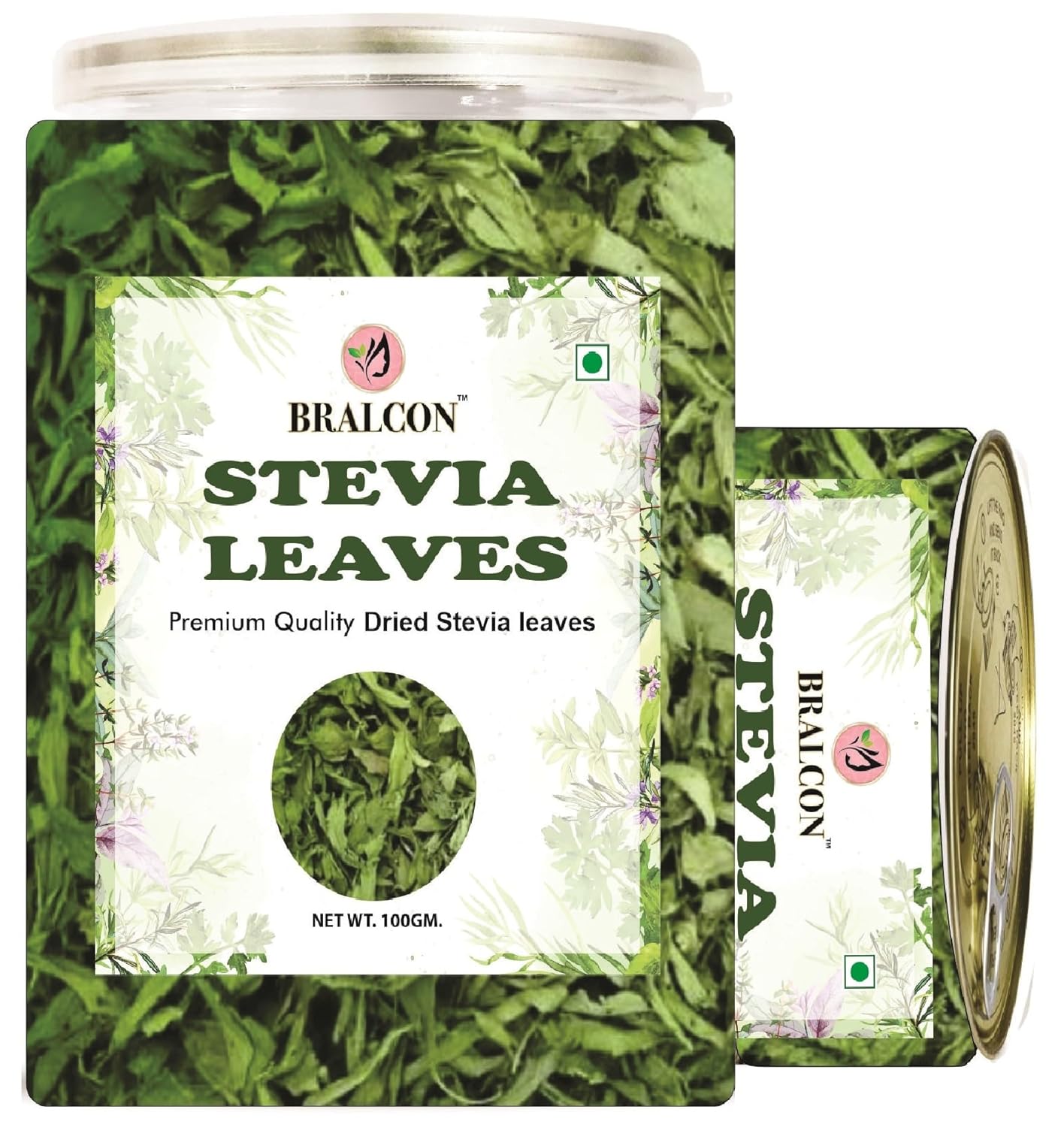 Bralcon Sugarfree Sweetener - 100% Pure Stevia Leaves Extract, 100 gm