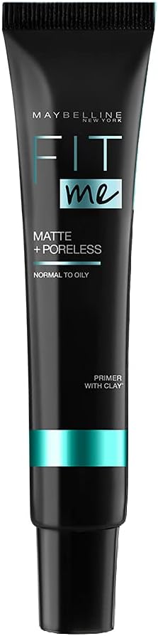 Maybelline New York Fit me Primer Matte + Poreless - Get Long Lasting Makeup with Maybelline Primer, a Gel Primer That Controls Oil and Helps Your Makeup Stay Flawless & Matte All Day.