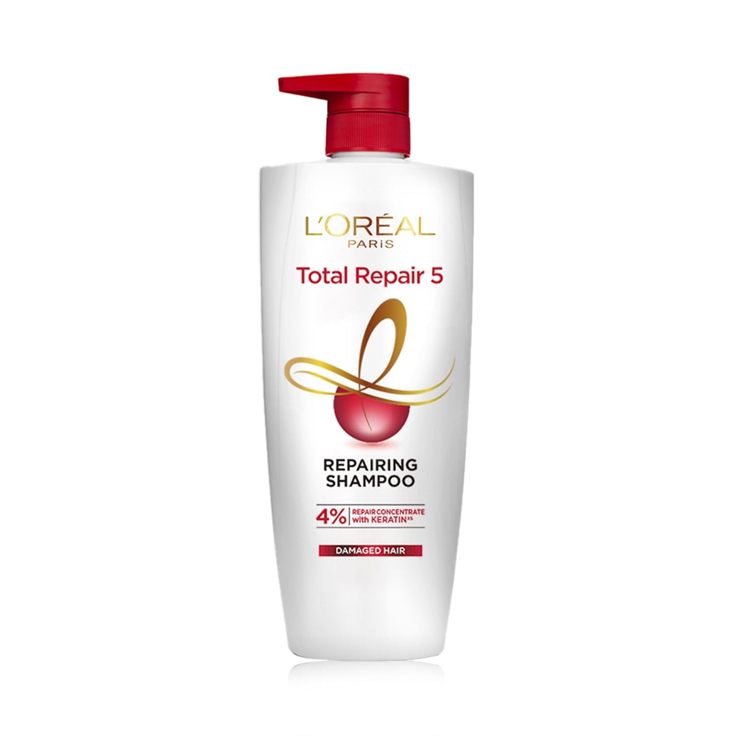 Loreal Paris Shampoo, With Pro-Keratin + Ceramide, Total Repair 5, 1000 ml