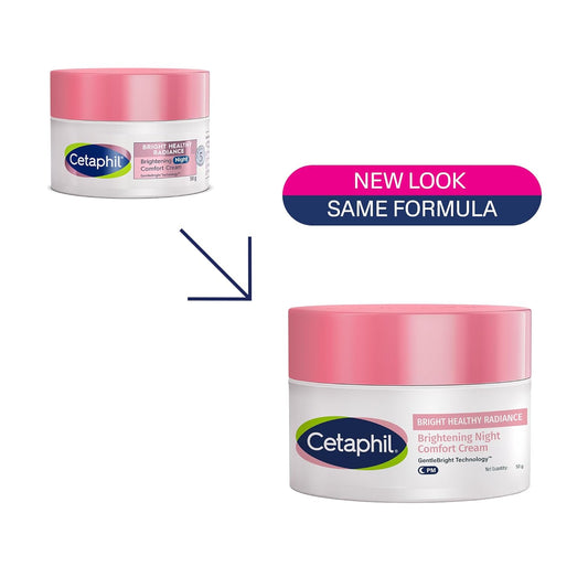 Cetaphil Brightening Night Comfort Cream, 50 gm
