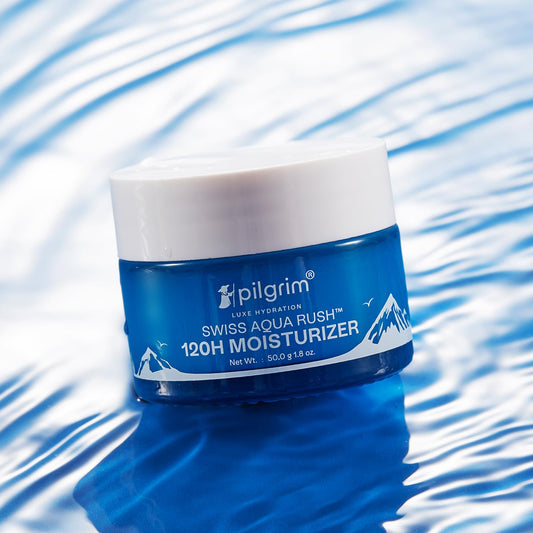 Pilgrim Swiss Aqua Rush 120H Moisturizer for face, 50 gm