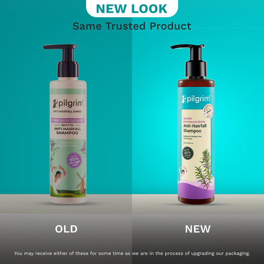 Pilgrim Spanish Rosemary & Biotin Anti Hairfall Shampoo 200ml