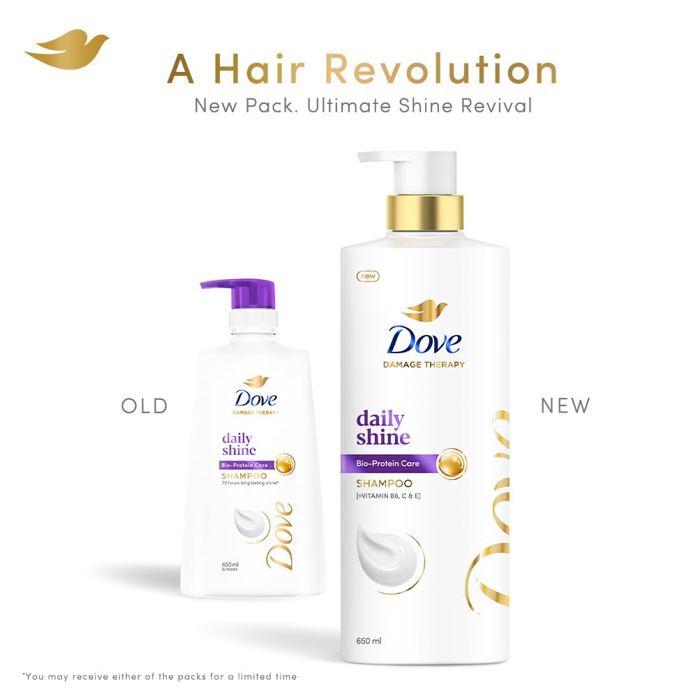 Dove Daily Shine Shampoo 650 ml