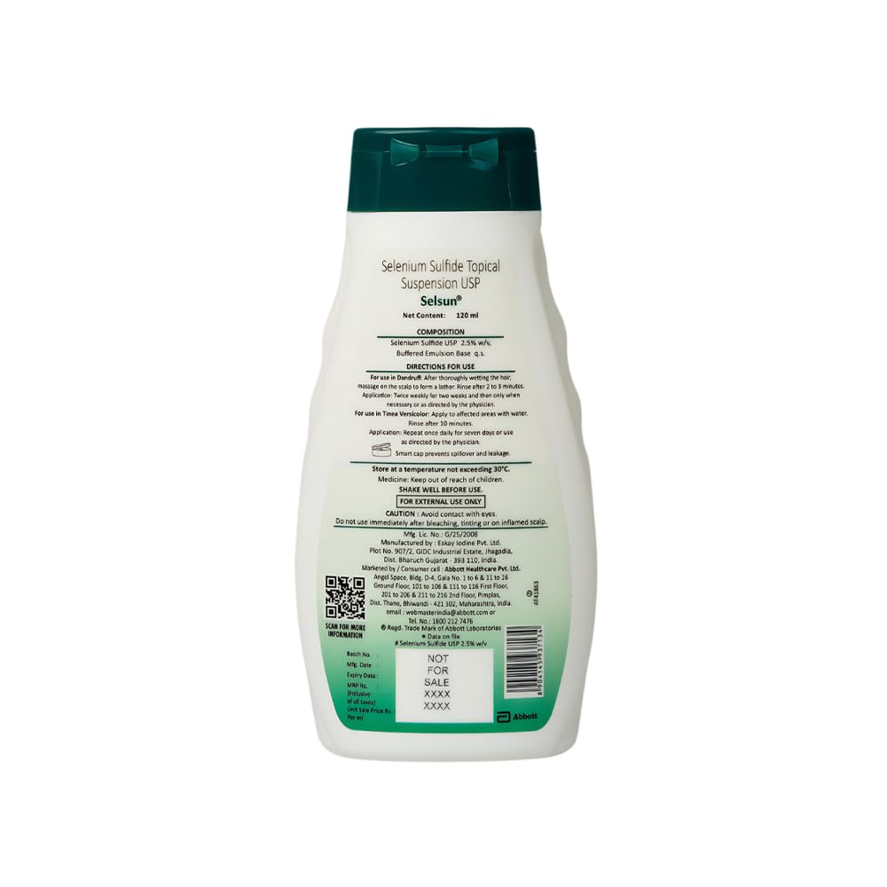 Abbott Selsun Shampoo - 120ml