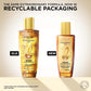 L'Oreal Paris Serum, Protection and Shine, For Dry, Flyaway & Frizzy Hair, With 6 Rare Flower Oils, Extraordinary Oil, 30ml