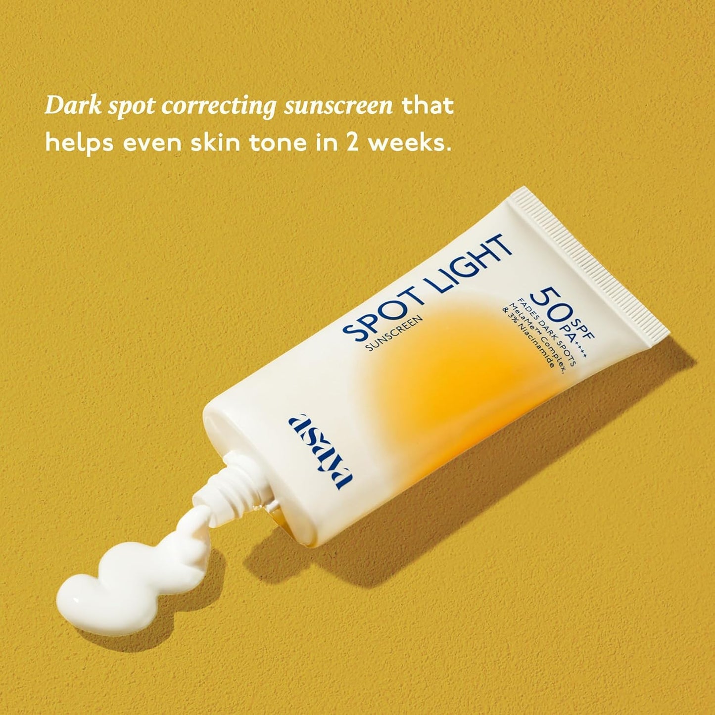 Asaya Spot Light Sunscreen SPF 50 PA++++, 50 gm