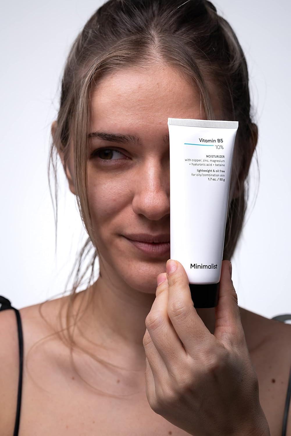 Minimalist Dehydrated Skin Moisturizer with 10% Vitamin B5 for Oily & Acne-Prone Skin, 100 gm