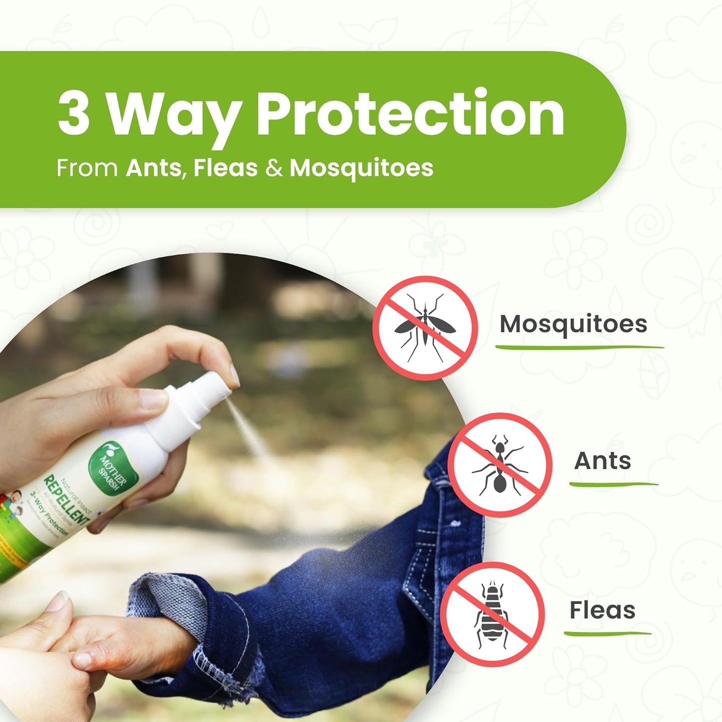 Mother Sparsh Insect Repellent for Baby, 100ml