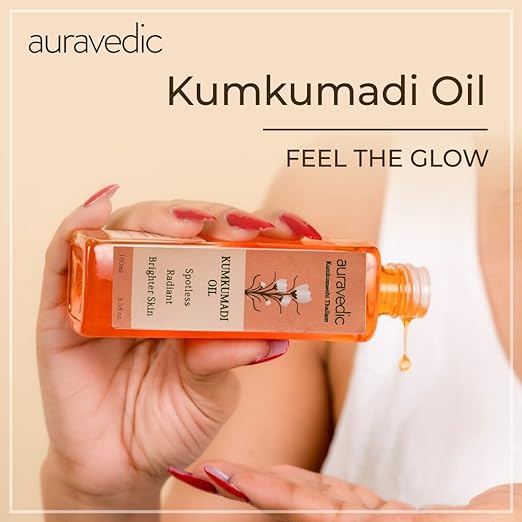 Auravedic Kumkumadi Face oil for Glowing Skin