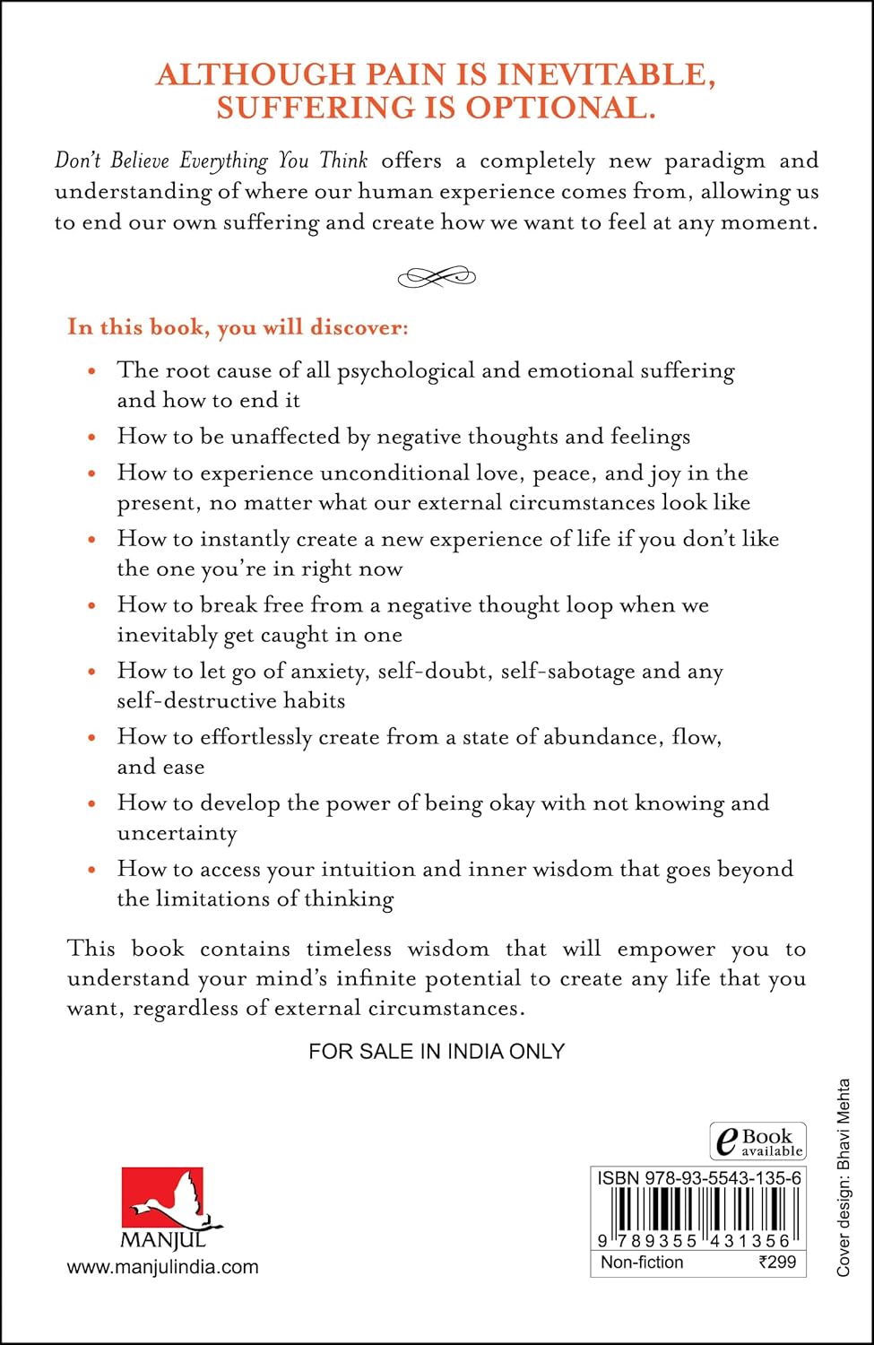 Don't Believe Everything You Think (English)