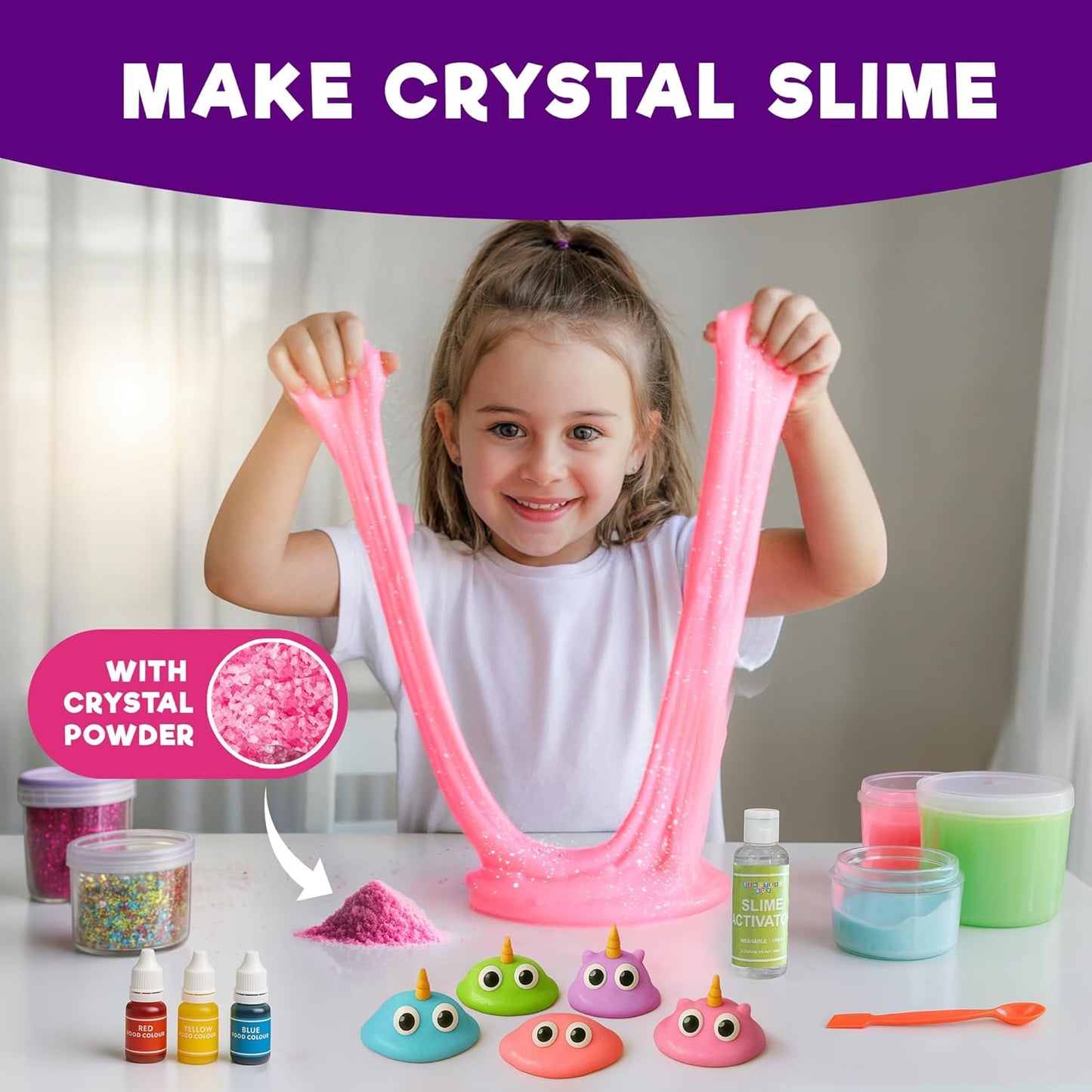 Einstein Box Ultimate Slime Kit and Slime Set for Boys & Girls, Slime for Kids