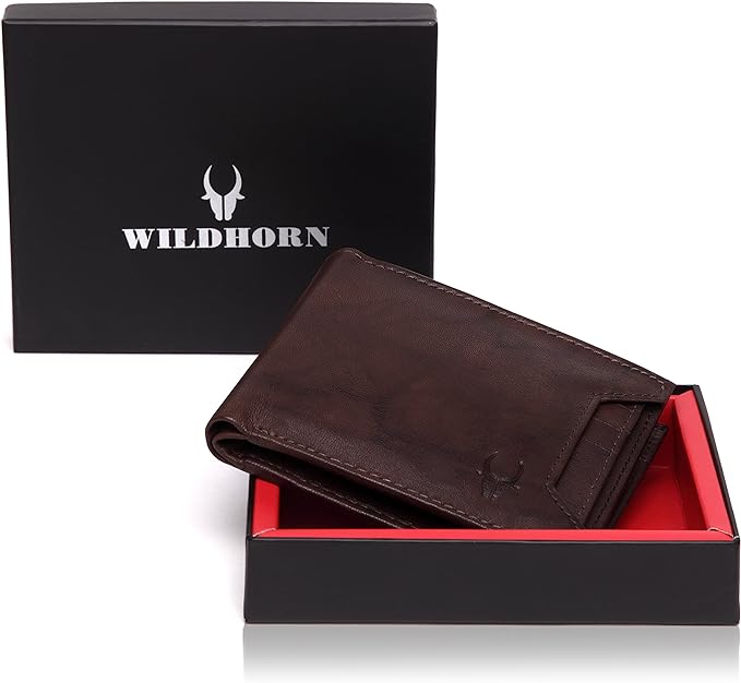 Wildhorn Leather Hand-Crafted Wallet for Men