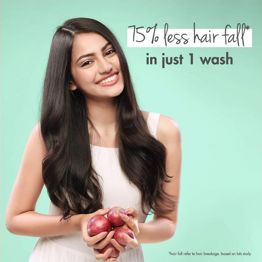 Love Beauty And Planet Onion Oil|| Blackseed & Patchouli Sulfate Free Hairfall Control Shampoo|| No Parabens|| No Dyes|| 400 ml