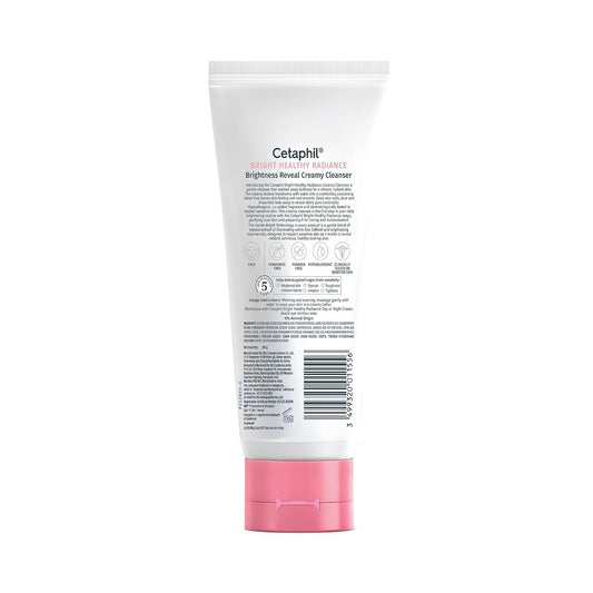 Cetaphil Brightness Reveal Creamy Cleanser, 100 gm
