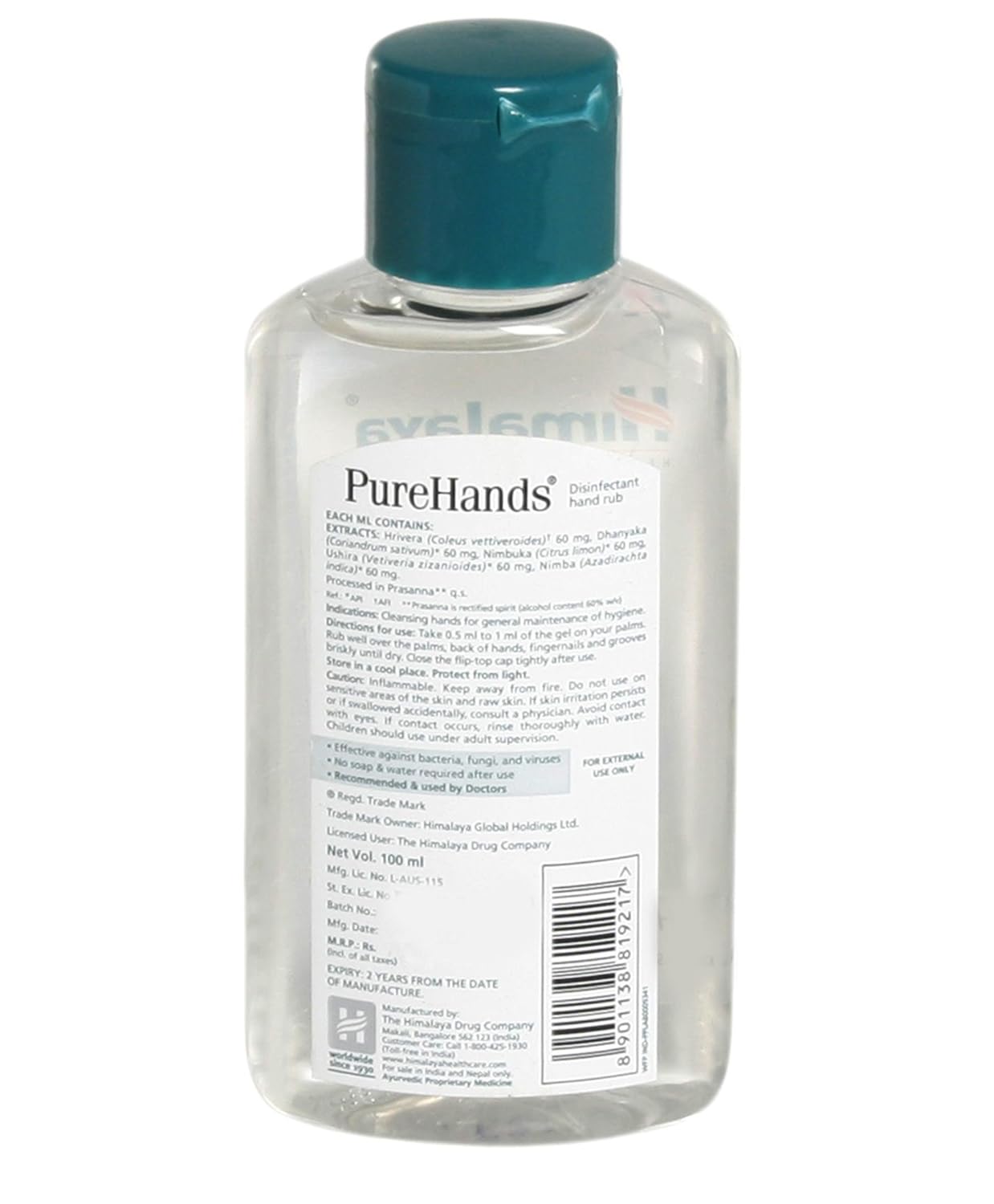 Himalaya Pure Hands 100 ML