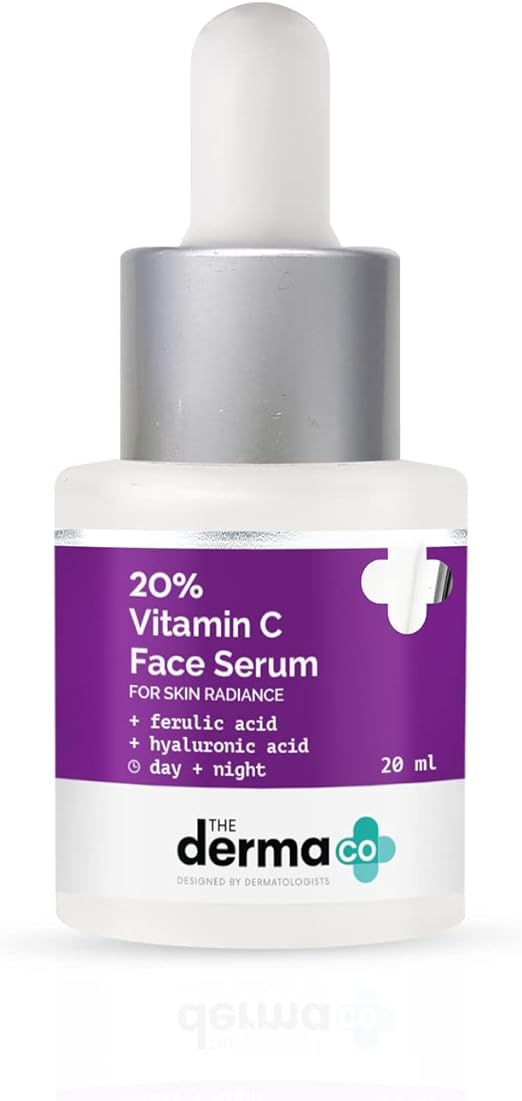 The Derma Co 20% Vitamin C Face Serum for Men and Women for Skin Radiance - 20 ml(dermaco)