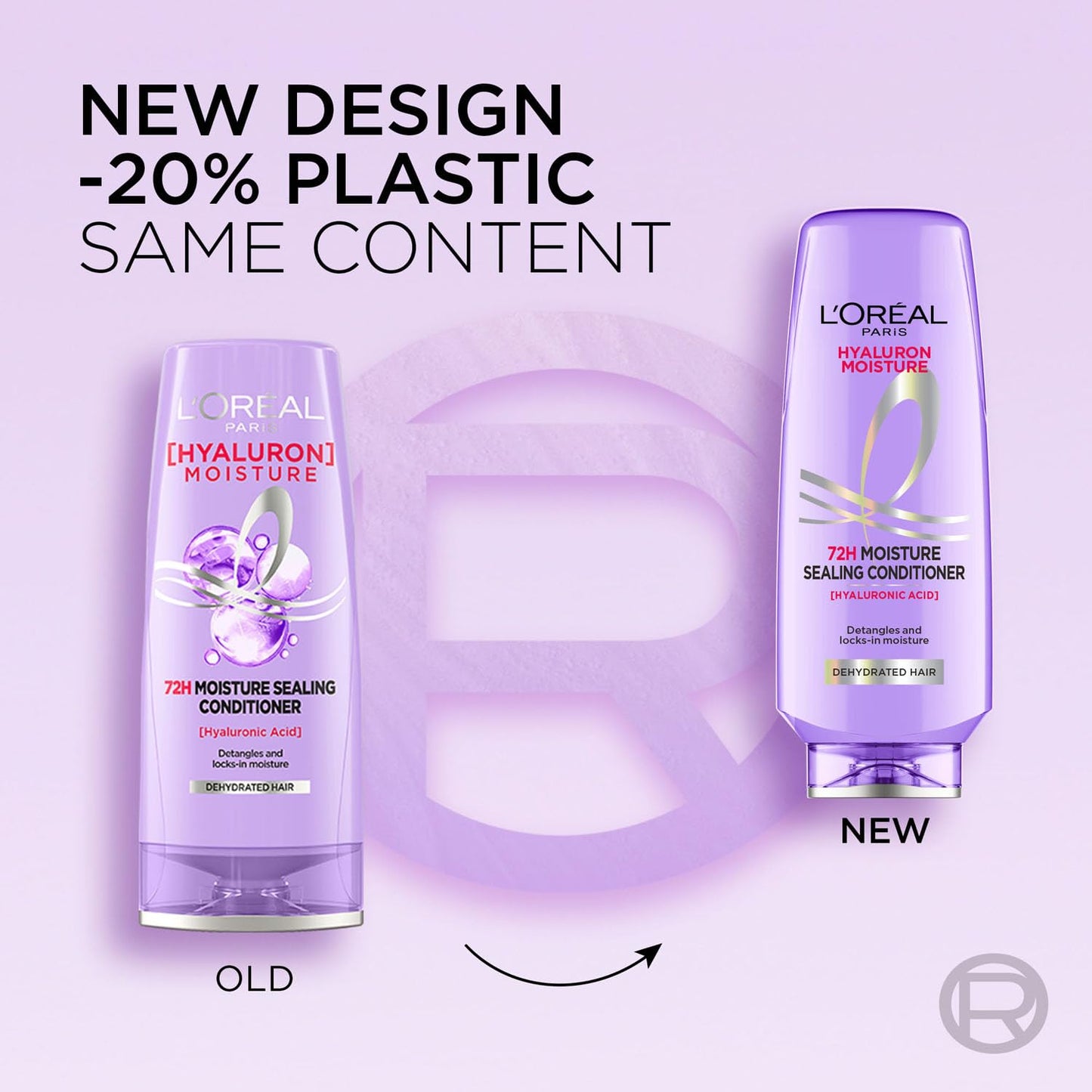 Loreal Paris Fresh Hyaluron Moisture 72HR Moisture Sealing Conditioner, 340 ml