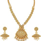 Sukkhi Peacock Gold Plated Necklace Set & Kada Combo For Women