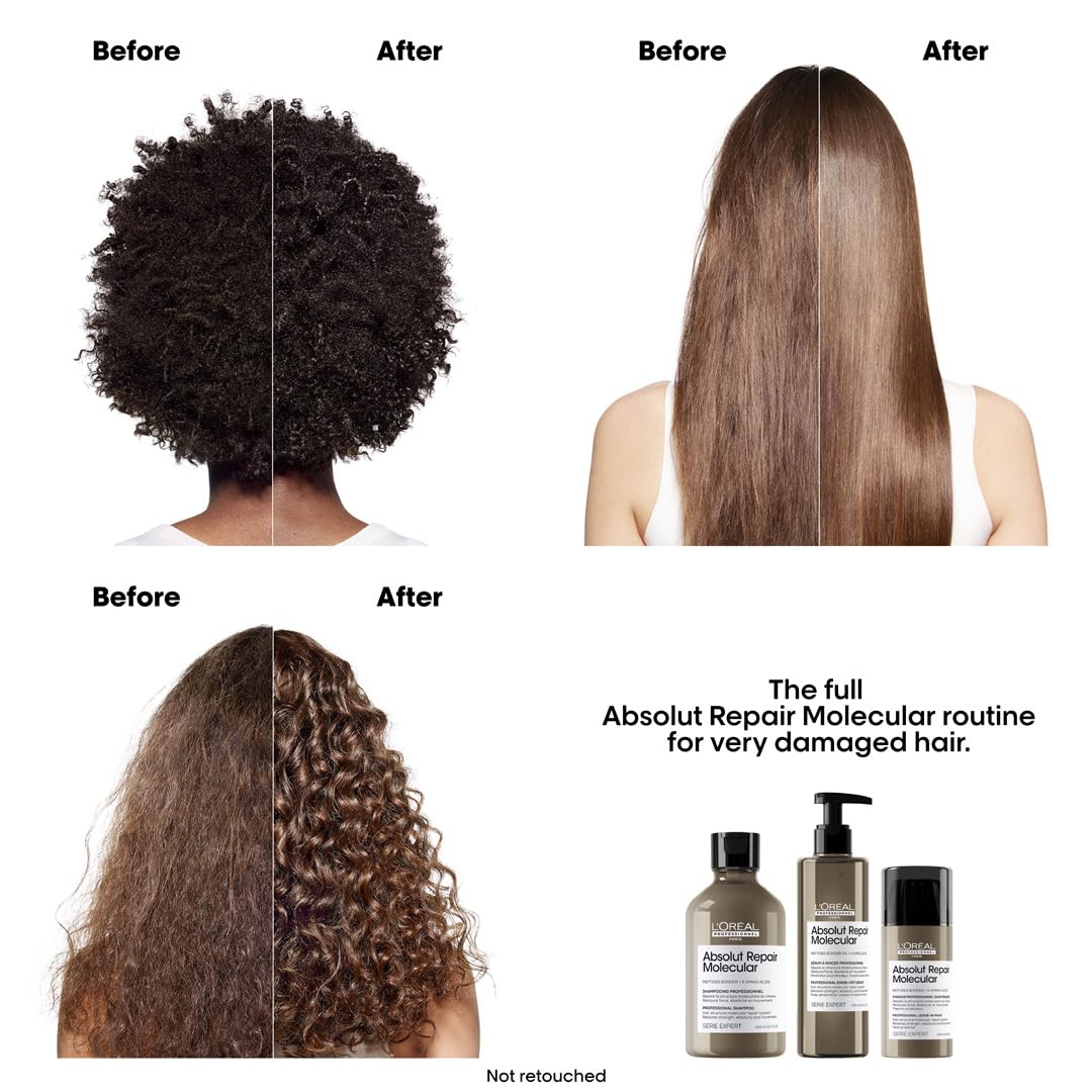 Loreal Professionnel Paris Absolut Repair Molecular Deep Repairing Rinse-off Serum , 250 ml