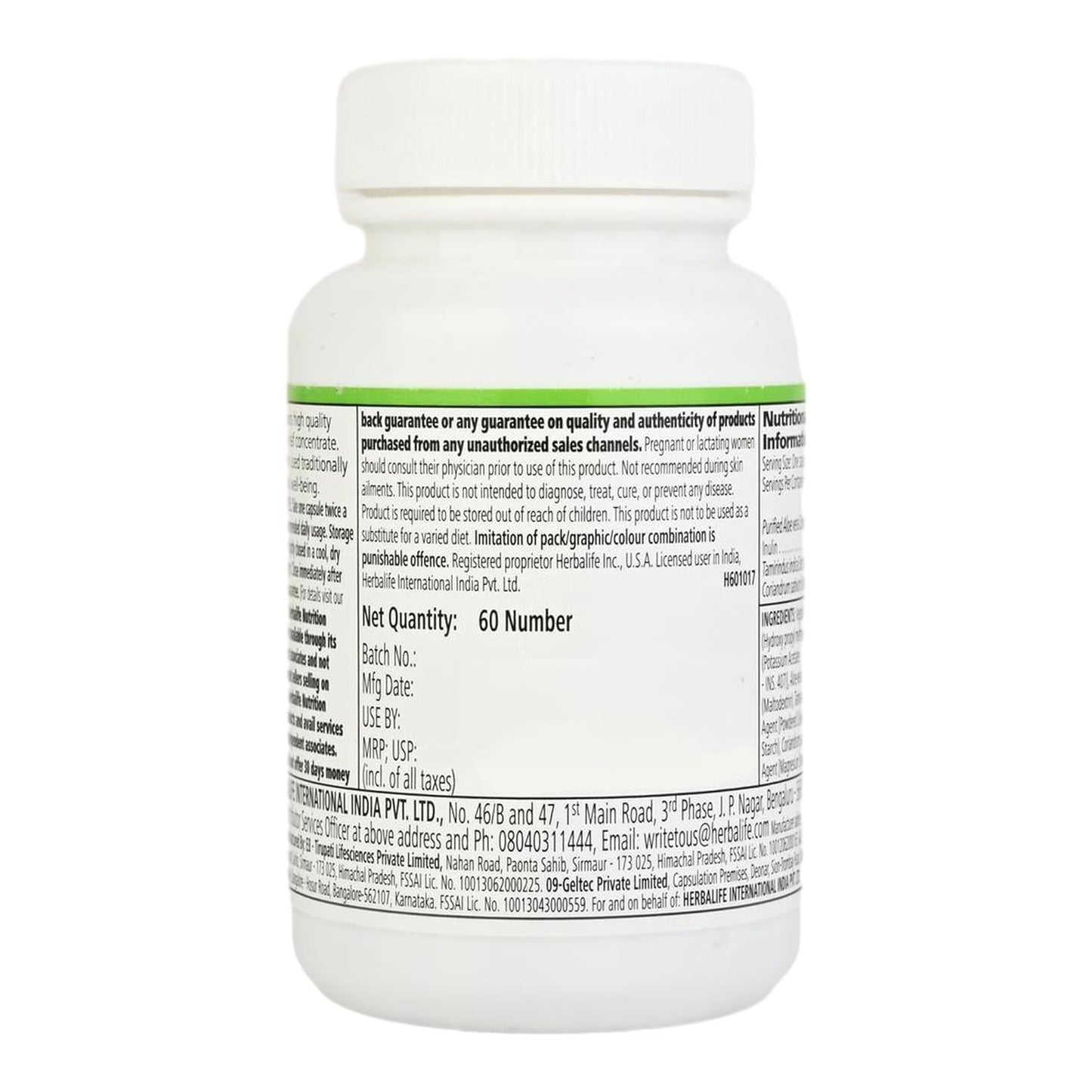 Herbalife Aloe Plus, Tablet
