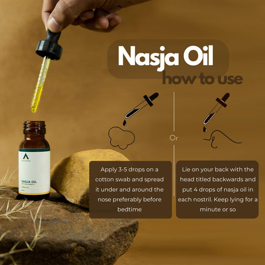 Age Ayurveda Nasja oil 30 ml Nasal Drop for Dry Nose Unblocked Nasal Congestion Sinusitis Allergies | Health And Nasal Immunity (Pack of 1)