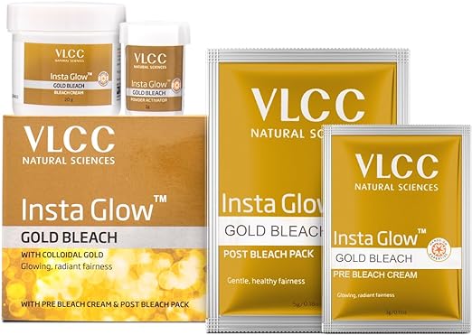 VLCC Insta Glow Gold Bleach - 30g