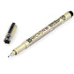 Sakura Pigma Micron - Pigment Fineliner Pens - 01/03/05/08/Graphic/Brush - Wallet of 6 - Black Ink
