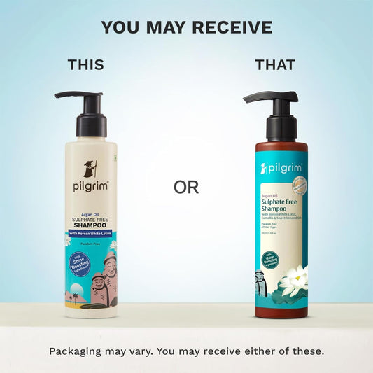 Pilgrim Mild Sulphate Free Shampoo Argan Oil, 200 ml