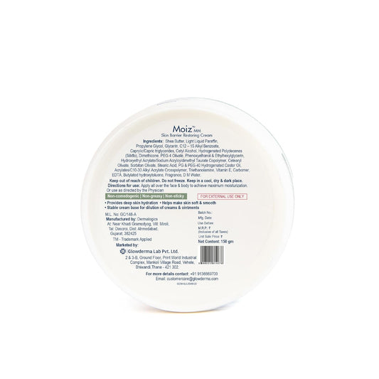 Moiz MM Skin Barrier Restoring Cream, 150 ml